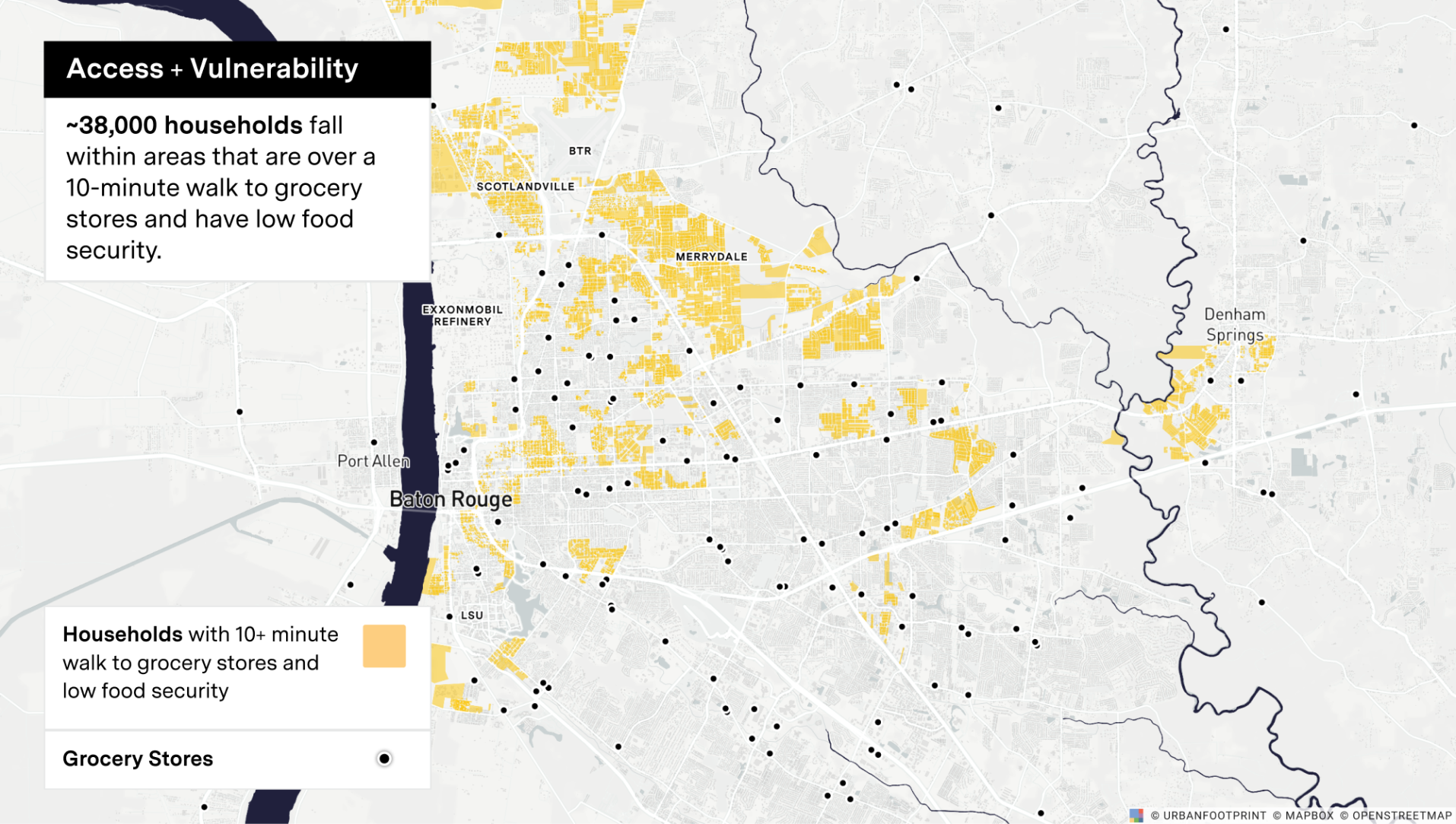 Food Insecurity in Baton Rouge